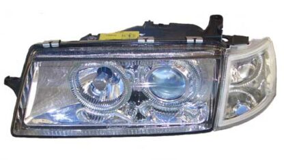 Opel Vectra A Angel eyes chrome med blinklys