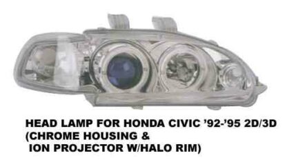 Angel Eyes Civic 92-95 2 og 3D Chrome