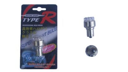 RYGGELYS HVIT LED 12V PR.STK