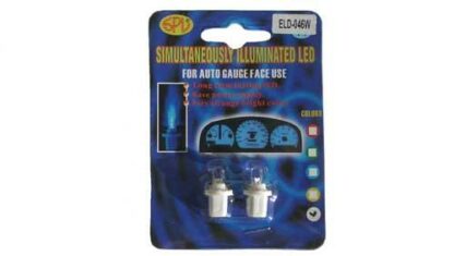 Instrumentpærer hvite led 12v pr.par